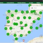 Puntos de recarga para coches electricos en España